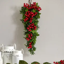 Unlit Teardrops*Nearly Natural 26