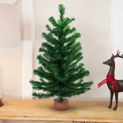 Northlight 2.5 Feet Tall And Smaller>28" Balsam Pine Medium Artificial Christmas Tree - Unlit