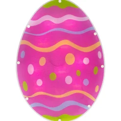 Northlight 14" Battery Operated Led Lighted Easter Egg Window Silhouette