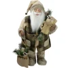 Santa Figures*Northlight 24" Beige Santa Claus With Gifts Christmas Figure