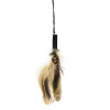 Melrose Western>13.5" Black And Brown Unique Stylish Feathered Ornament