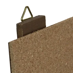 Avon 24" Black Hanging Combination Chalkboard, Corkboard, And Hooks