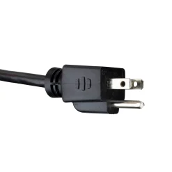 Northlight 40' Black 3-Prong Medium Duty Commercial Extension Power Cord