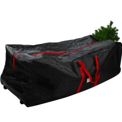 Decoration Storage*Dyno 58" Black Rolling Artificial Christmas Tree Storage Chest For 9Ft Trees