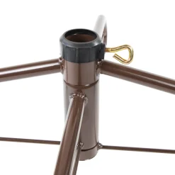 Artificial Tree Stands*Northlight 24" Brown Metal Rolling Artificial Christmas Tree Stand, For 6' - 9' Trees