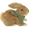 Northlight 8" Brown Sisal Bunny Rabbit Easter Figure