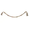 Beaded Garland*Contemporary Home Living 40" Brown Wooden Beaded Christmas Garland