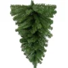 Unlit Swags*Northlight 32" Canadian Pine Artificial Christmas Teardrop Swag, Unlit