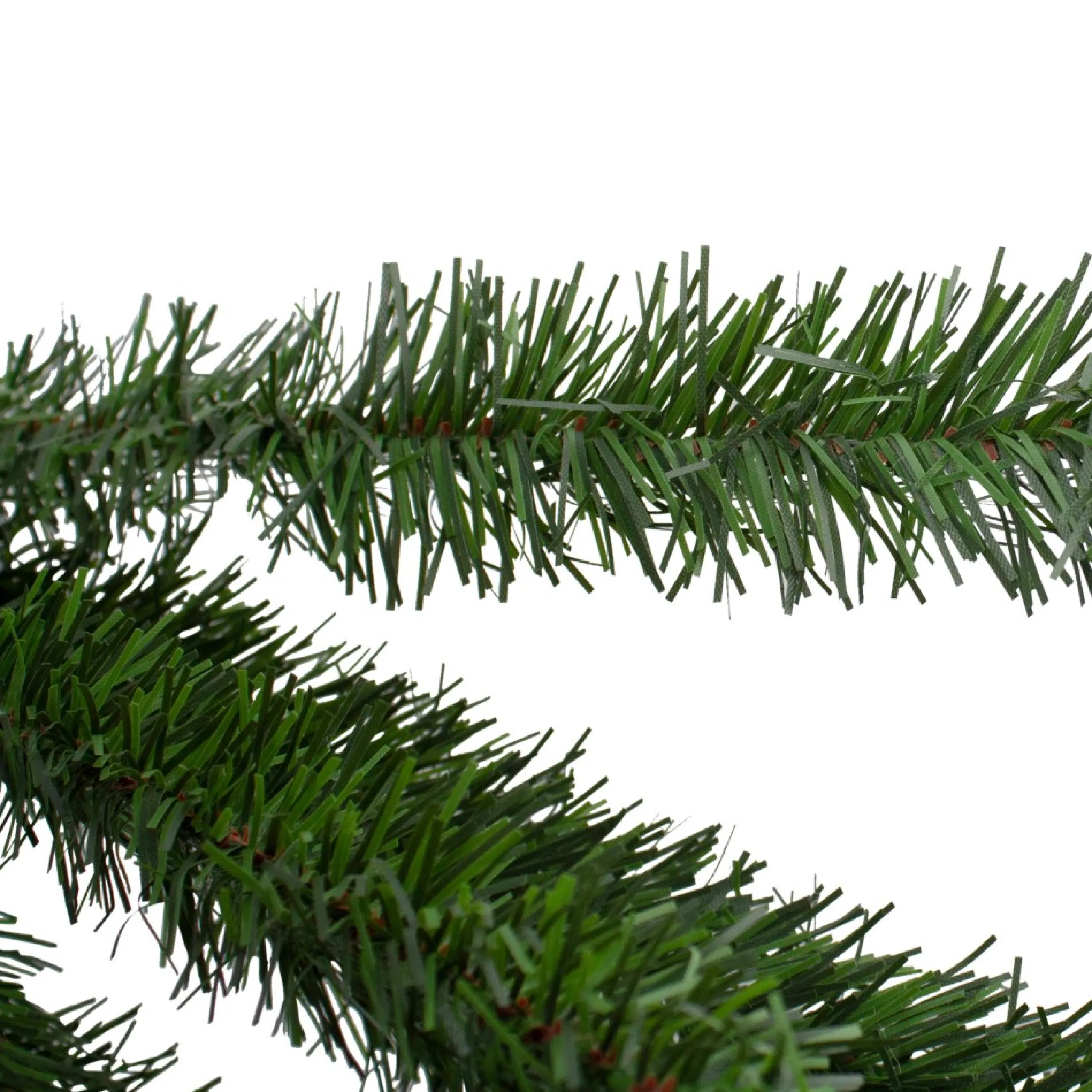 Unlit Teardrops*Northlight 60" Canadian Pine Artificial Christmas Teardrop Swag - Unlit