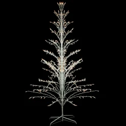 Northlight 9 And 9.5 Feet Tall>9' Cascade Lighted Twig Tree Outdoor Christmas Decoration - Clear Lights