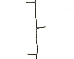 Kaemingk 223 Classic Warm Clear Led 8-Function Twinkle Christmas Lights - 17 Ft Green Wire