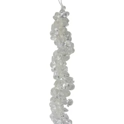 Northlight Icicles>30.5" Clear And Brown Contemporary Dangling Icicle Christmas Ornament