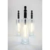Celestial Lights 10.25" Clear And Silver Battery Operated Led Wine Bottle Light