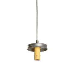 Darice 8' Cleveland Vintage Lighting Drip Candlestick Inside Canning Jar Light Bulb Lamp Adapter