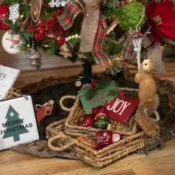 Wall & Door Decorations*Northlight 20" Climbing Squirrel On A Frosted Branch Hanging Christmas Decoration