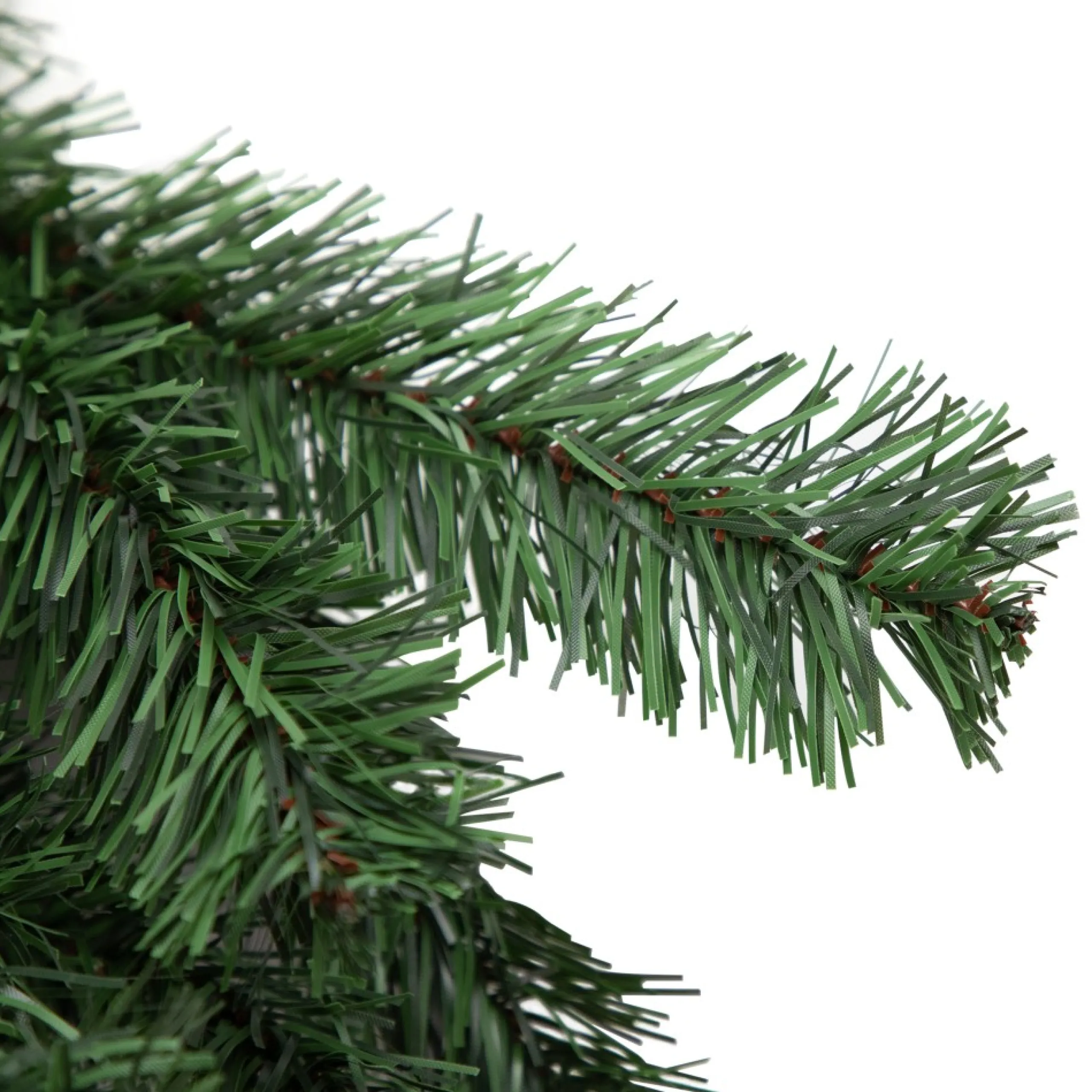 Unlit Teardrops*Northlight 22" Colorado Spruce Artificial Christmas Teardrop Swag, Unlit