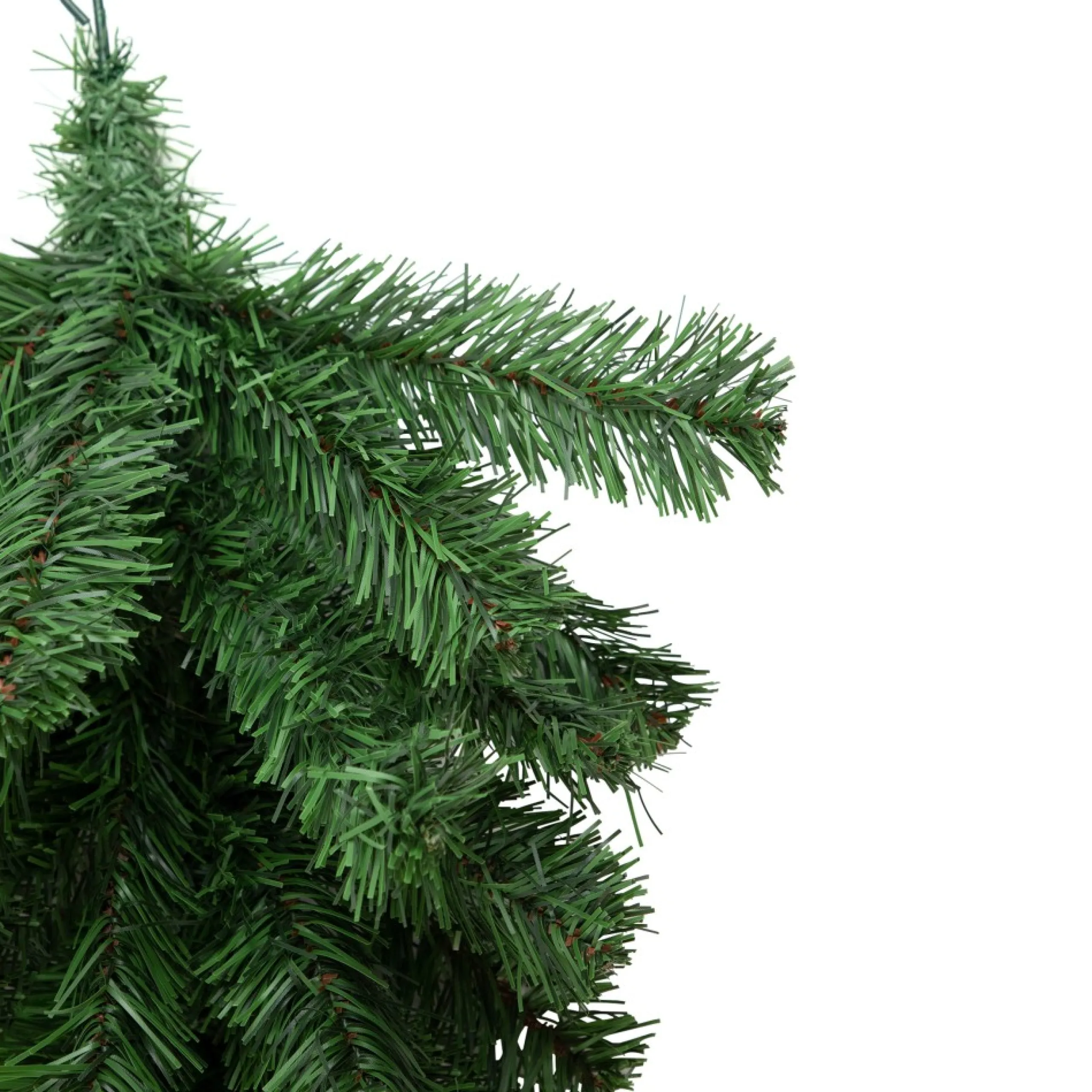 Unlit Teardrops*Northlight 22" Colorado Spruce Artificial Christmas Teardrop Swag, Unlit