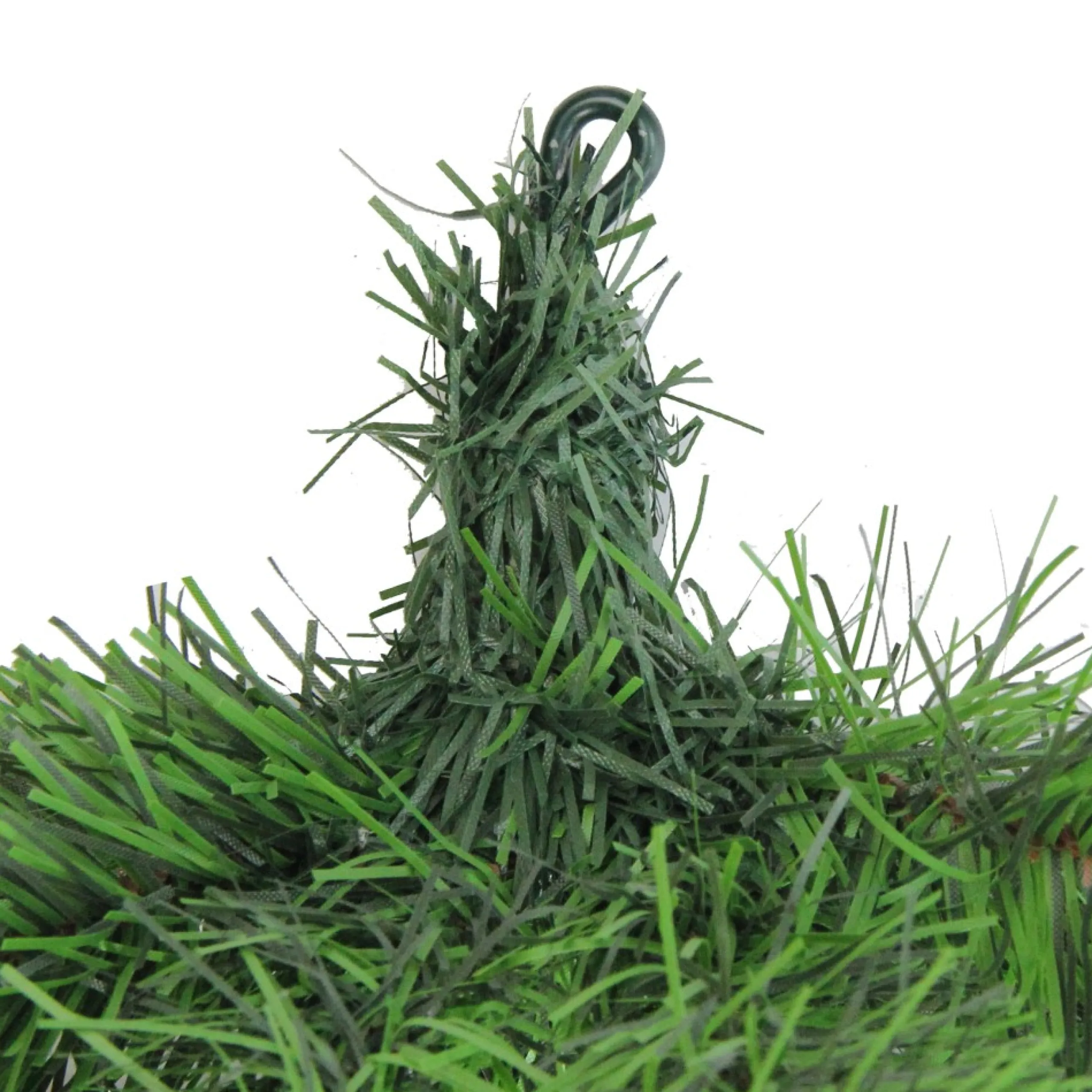 Unlit Teardrops*Northlight 22" Colorado Spruce Artificial Christmas Teardrop Swag, Unlit