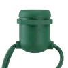 Vickerman 48' Commercial E26 Green Wire Socket Set - 24" Spacing