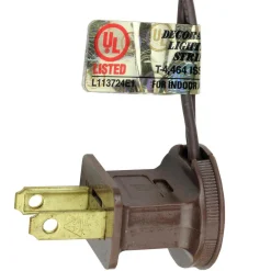 Northlight 100 Count Clear Mini Icicle Christmas Lights - 3.5 Ft Brown Wire