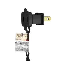 Northlight 25 Count Warm White Led C9 Christmas Lights, 16 Ft Black Wire