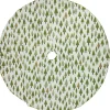 48 Inch And Smaller*Northlight 48" Cream White And Green Forest Christmas Tree Skirt