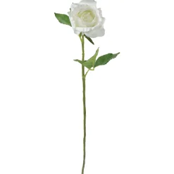 Allstate 21.5" Cream White Rose Artificial Floral Craft Pick