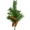 Sprays, Branches & Picks*Northlight 15" Dakota Red Pine Artificial Christmas Craft Spray With Pine Cones