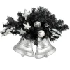 Unlit Swags*Northlight 18" Decorated Black Pine Artificial Christmas Swag With Bells