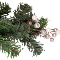 Unlit Swags*Northlight 18" Decorated Green Pine Artificial Christmas Swag With Bells
