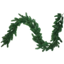 Unlit Garland*Northlight 6' Decorative Green Pine Artificial Christmas Garland