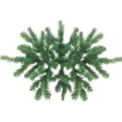 Unlit Swags*Northlight 28" Deluxe Windsor Pine Artificial Christmas Swag – Unlit