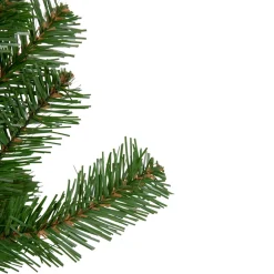 Unlit Teardrops*Northlight 48" Dorchester Pine Artificial Christmas Teardrop Swag, Unlit