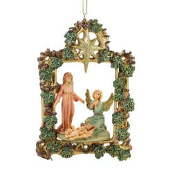 Roman Nativity & Religious>5.5" Fontanini Watching Angels Christmas Nativity Ornament