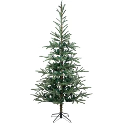 Northlight Unlit Traditional Trees>6.5 Ft Layered Nordmann Fir Artificial Christmas Tree - Unlit