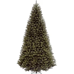 National Tree Company 9 And 9.5 Feet Tall>9' Full North Valley Spruce Artificial Christmas Tree, Unlit