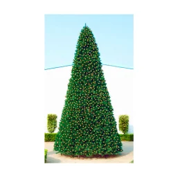Northlight 15 Feet And Taller>24' Giant Pre-Lit Everest Fir Commercial Christmas Tower Tree - Warm White C7 Led Lights