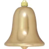 Christmas by Krebs Bells & Jingle Buddies>9" Gilded Gold Shatterproof Shiny Christmas Bell Ornament