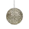 Northlight Balls>5" Gold And Silver Sequin Ball Christmas Ornament