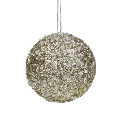 Northlight Balls>5" Gold And Silver Sequin Ball Christmas Ornament