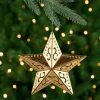 Northlight Stars>5.75" Gold Filigree Star Christmas Ornament