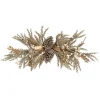 Unlit Swags*Contemporary Home Living 27" Gold Harvest Gilded Floral Swag, Unlit