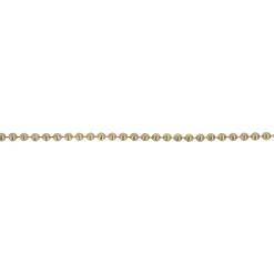 Unlit Garland*Northlight 15' Gold Lame Beaded Artificial Christmas Garland - Unlit