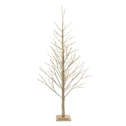 Melrose Twig Trees>5.5' Gold Led Lighted Artificial Christmas Twig Tree