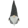 Gnomes*Northlight 12" Gray And White Standing Gnome Tabletop Christmas Decoration