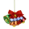 Northlight Licensed>3" Green And Red Candy Lane Tootsie Roll Dots Gumdrop Candies Glass Christmas Ornament