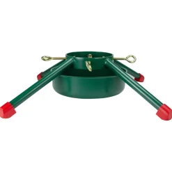 Live Tree Stands*Jack Post 29.5" Green And Red Christmas Tree Stand Real Live Trees Up To 12' Tall