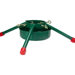 Live Tree Stands*Jack Post 29.5" Green And Red Christmas Tree Stand Real Live Trees Up To 12' Tall