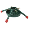 Live Tree Stands*Jack Post 19" Green And Red Christmas Tree Stand For Real Trees