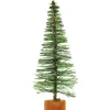 Vickerman 2.5 Feet Tall And Smaller>5" Green Bottle Brush Artificial Mini Pine Christmas Tree - Unlit